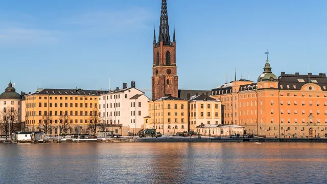 Stockholm's historic waterfront